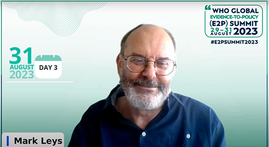 Mark Leys moderator of day 3