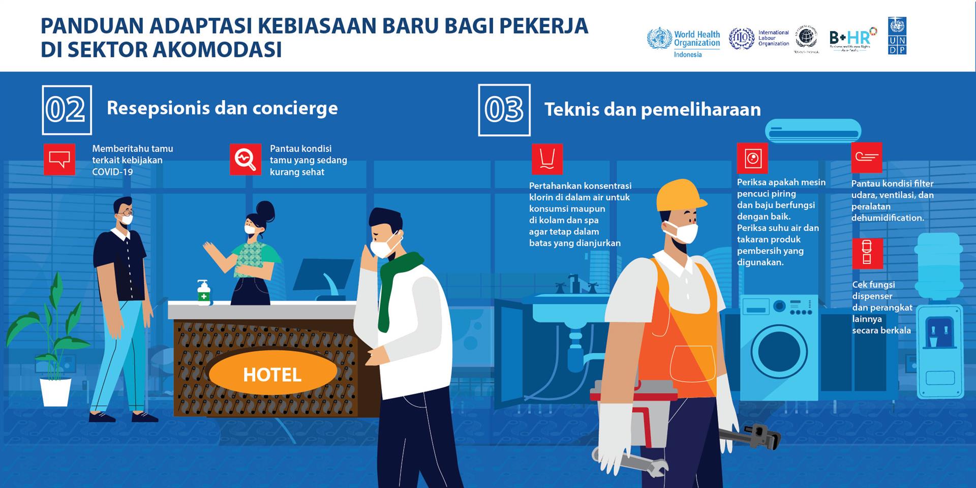 Panduan Pekerja di sektor akomodasi 8