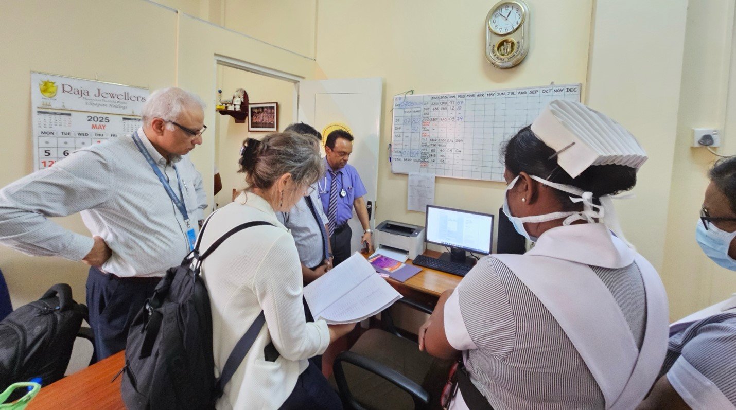 WHOsupportSRL2 Visit to SRL hospital